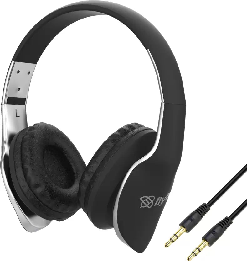 Flybot Alpha 200 Wired Headset (Black Silver, On the Ear) Flybot Alpha 200 Wired Headset (Black Silver, On the Ear)